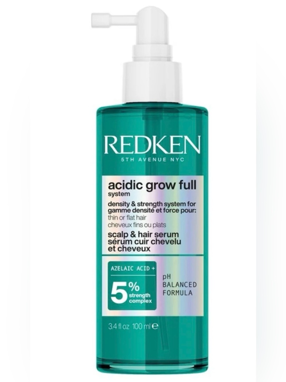 REDKEN Acidic Grow Full System Scalp & Hair Serum 3.4 oz